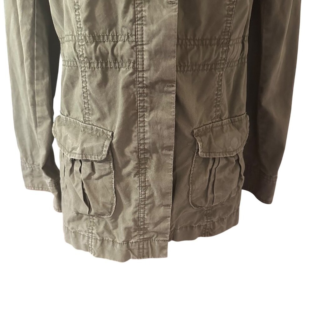 Old Navy green button up jacket size XS - Picture 5 of 6